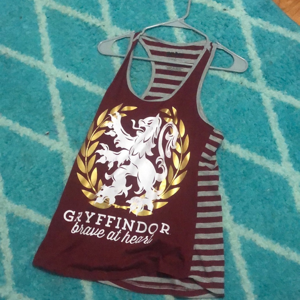 Harry Potter Gryffindor pride tank top, never worn